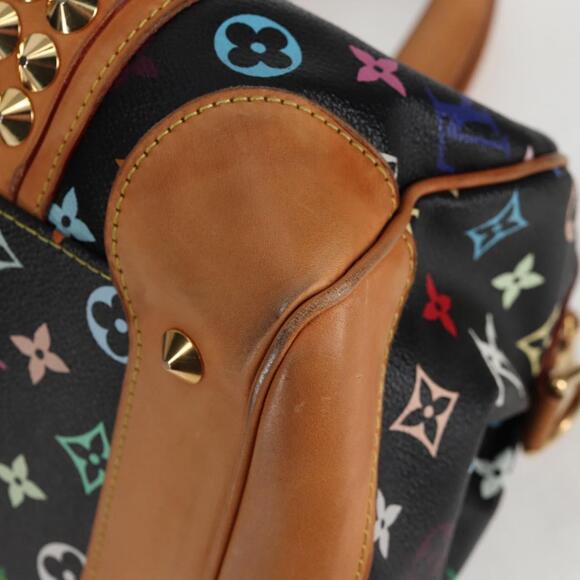 LOUIS VUITTON Monogram Multicolor Courtney MM Bag Black M45642 - Picture 16 of 16